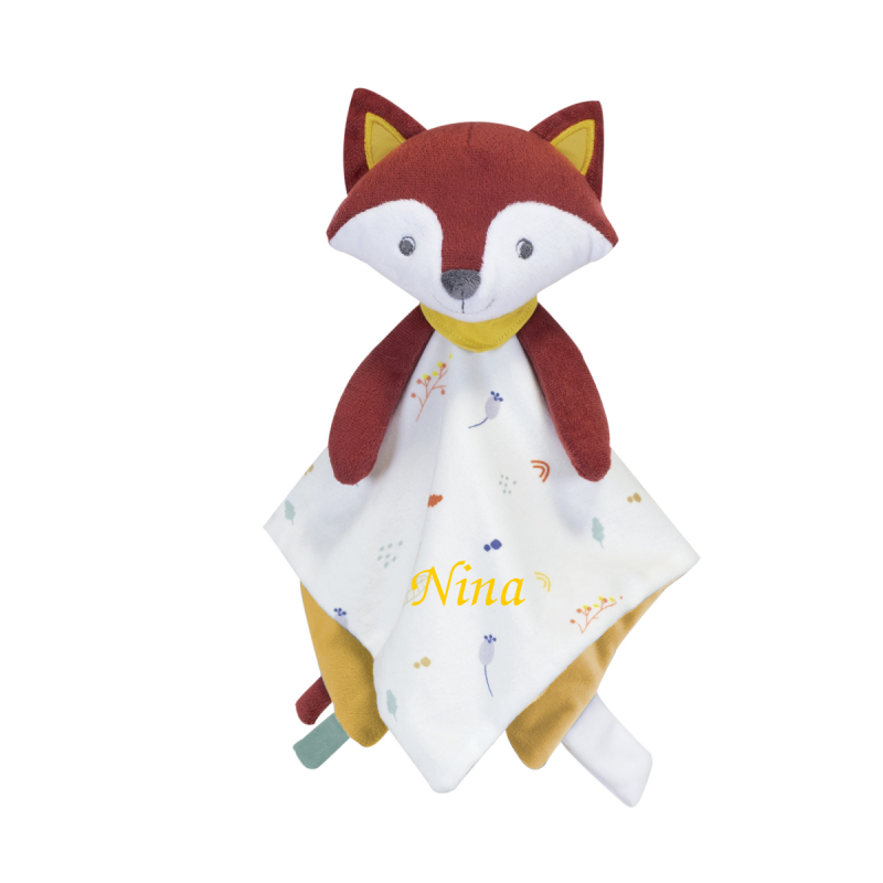  - hide and seek in forest - comforter fox white orange 25 cm 